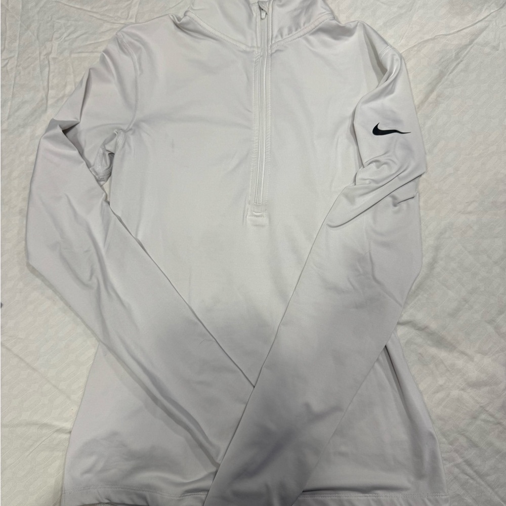 Nike Dri-FIT White Pullover